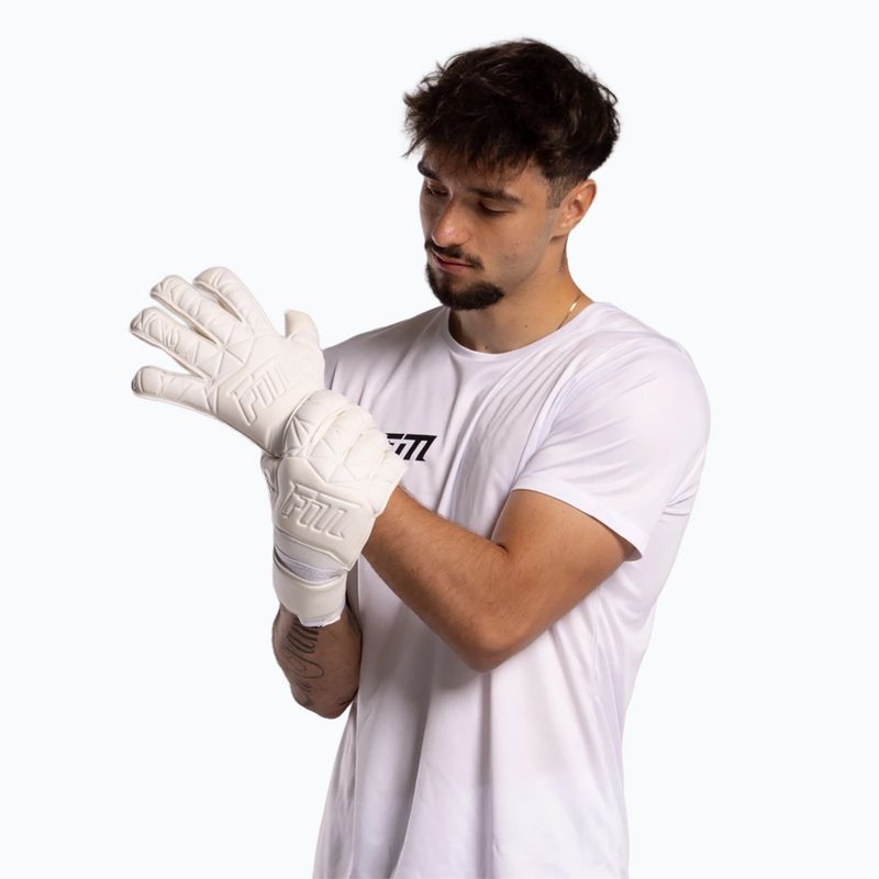 Torwarthandschuhe Football Masters Invictus X All White 2