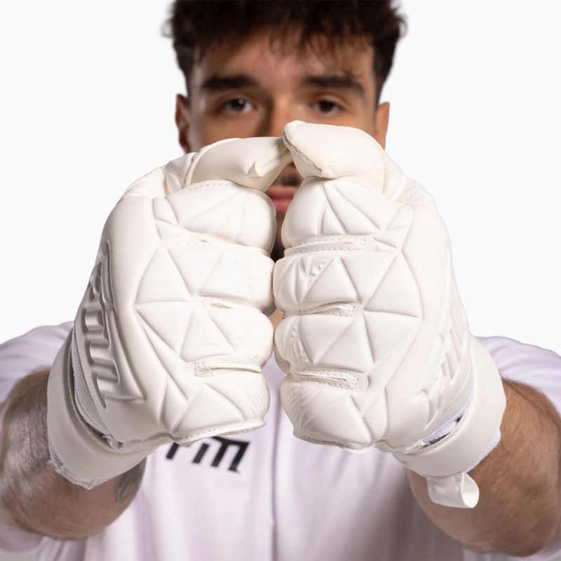 Torwarthandschuhe Football Masters Invictus X All White 8