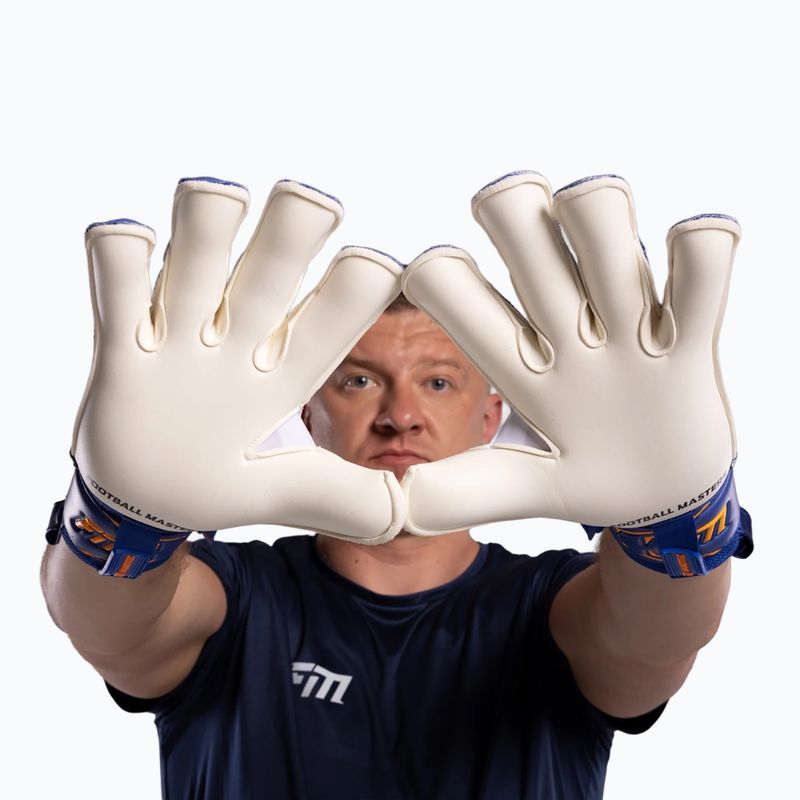 Torwarthandschuhe Football Masters Invictus X blau/orange 3