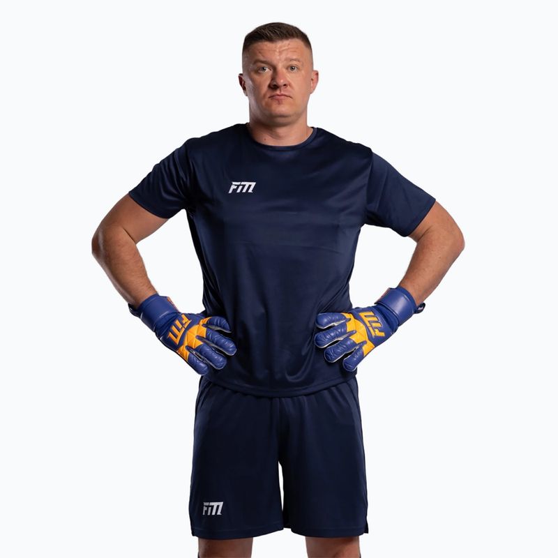 Torwarthandschuhe Football Masters Invictus X blau/orange 4