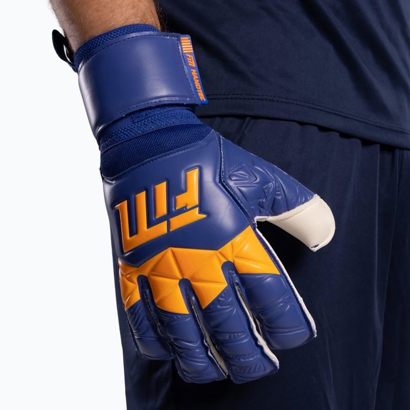 Torwarthandschuhe Football Masters Invictus X blau/orange 6