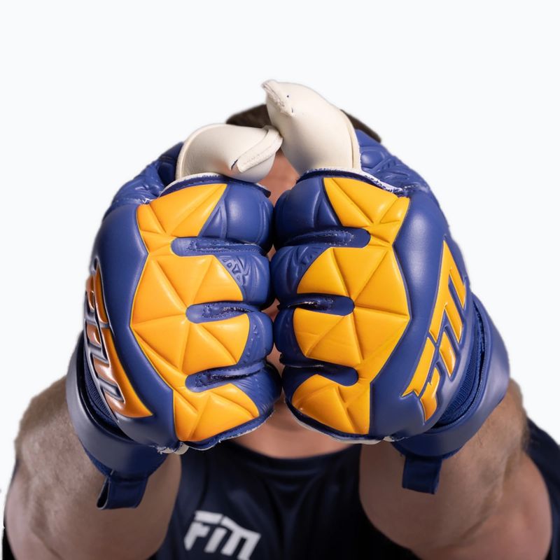 Torwarthandschuhe Football Masters Invictus X blau/orange 9