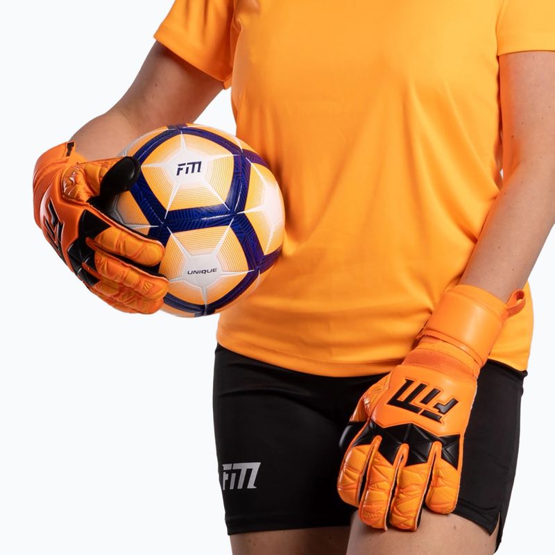 Torwarthandschuhe Football Masters Invictus X orange fluo 7