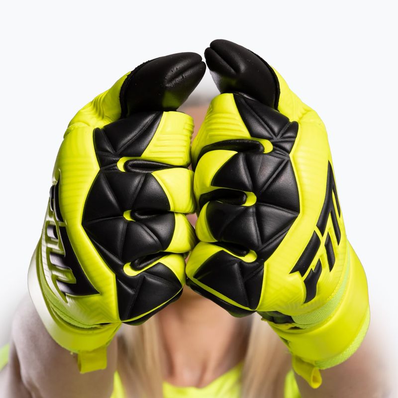 Torwarthandschuhe Football Masters Varis X yellow fluo 4