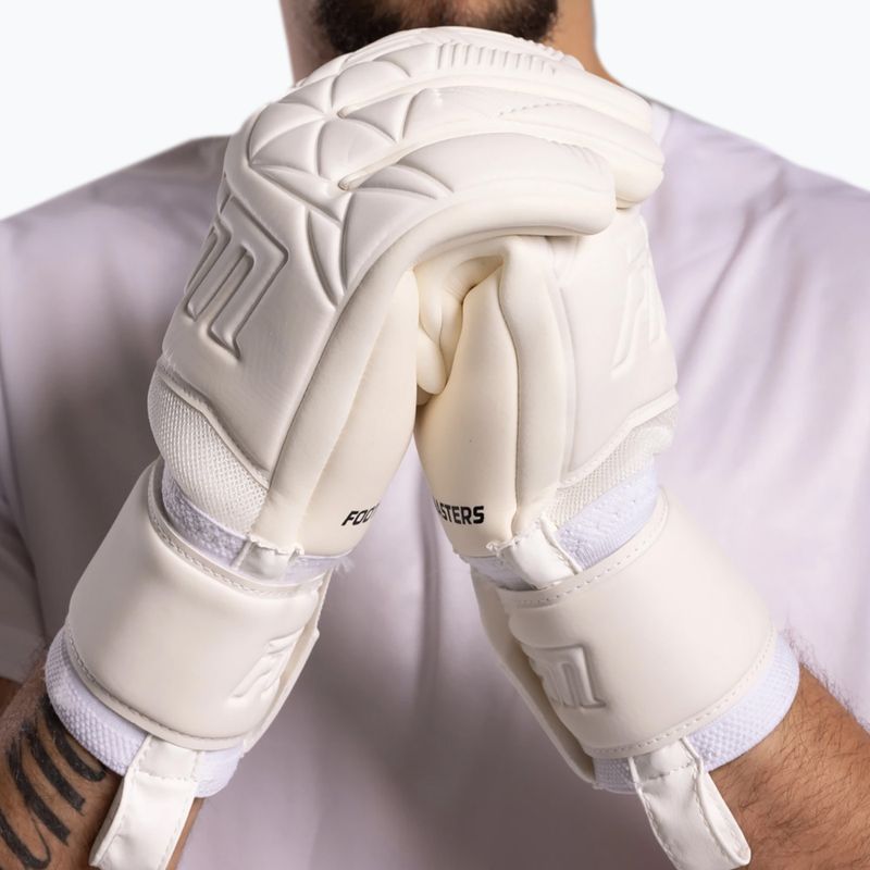 Torwarthandschuhe Football Masters Varis X all white 3