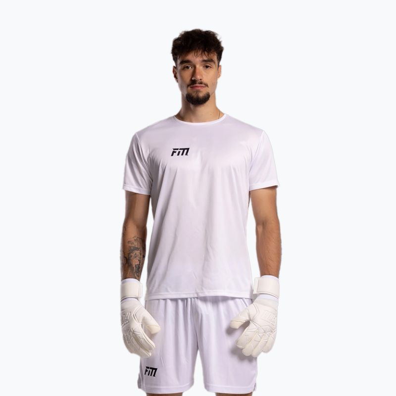 Torwarthandschuhe Football Masters Varis X all white 6