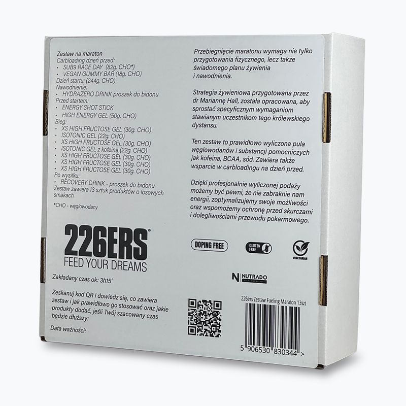 Set für korrektes Fuelling 226ERS marathon 13 pcs 2