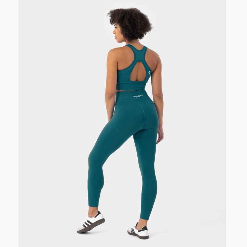 Damen Trainingstop Carpatree Blaze Seamless Sleeveless tief ozeanblau 3