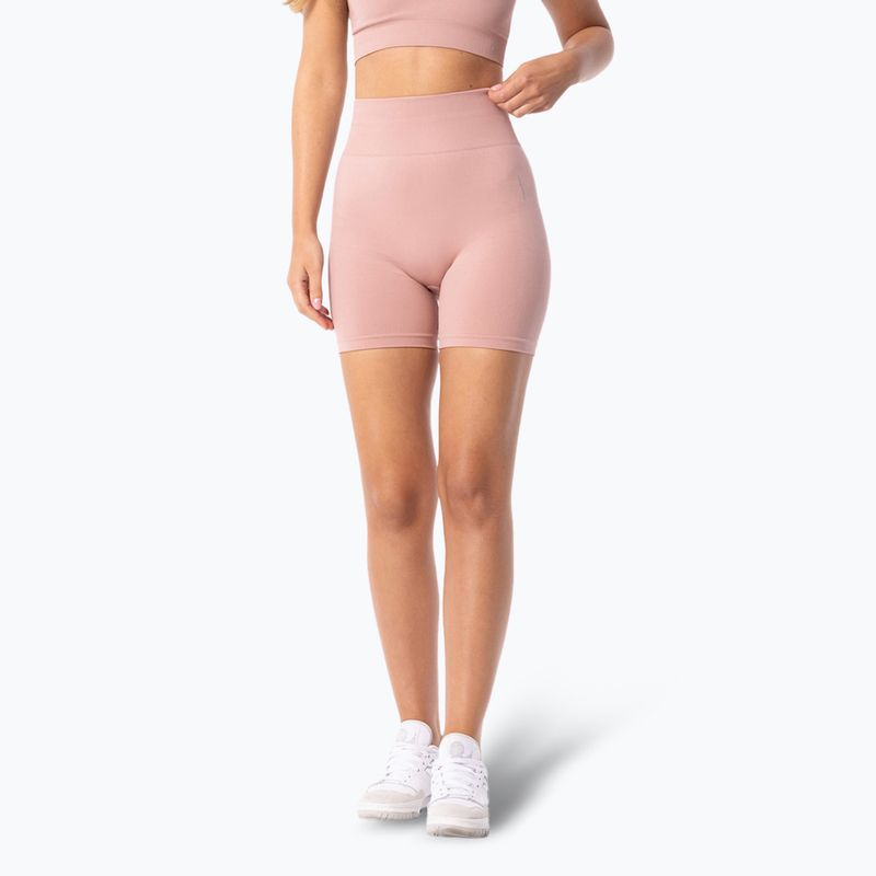 Shorts Training Damen Carpatree Simply Seamless smooth pink