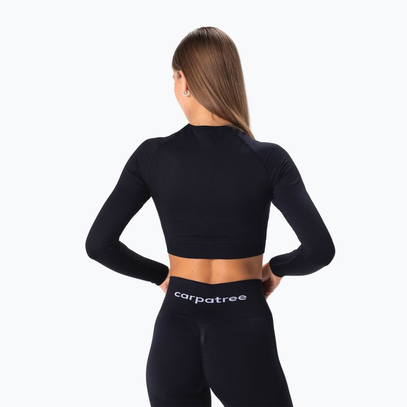 Damen Training Longsleeve Carpatree Allure Seamless schwarz 3