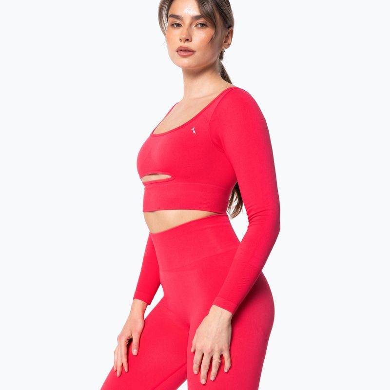 Damen-Trainings-Longsleeve Carpatree Dopamine Buzz Seamless coral paradise pink 5