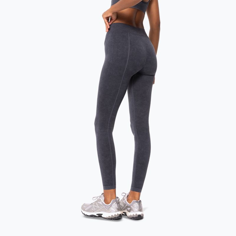 Damen Sportleggings Carpatree Marble Story Seamless midnight mist black 6