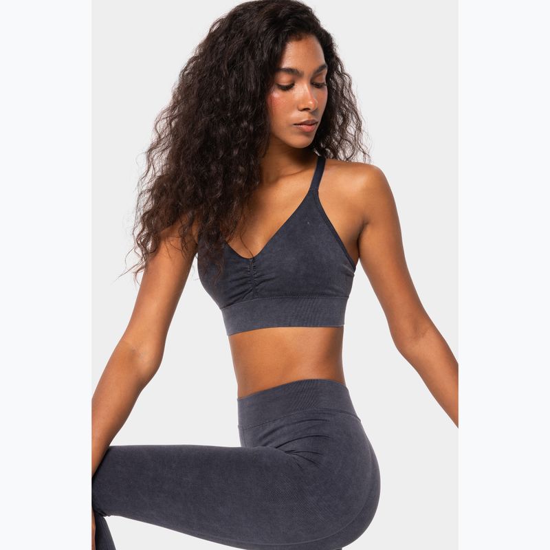 Damen Sportleggings Carpatree Marble Story Seamless midnight mist black 7