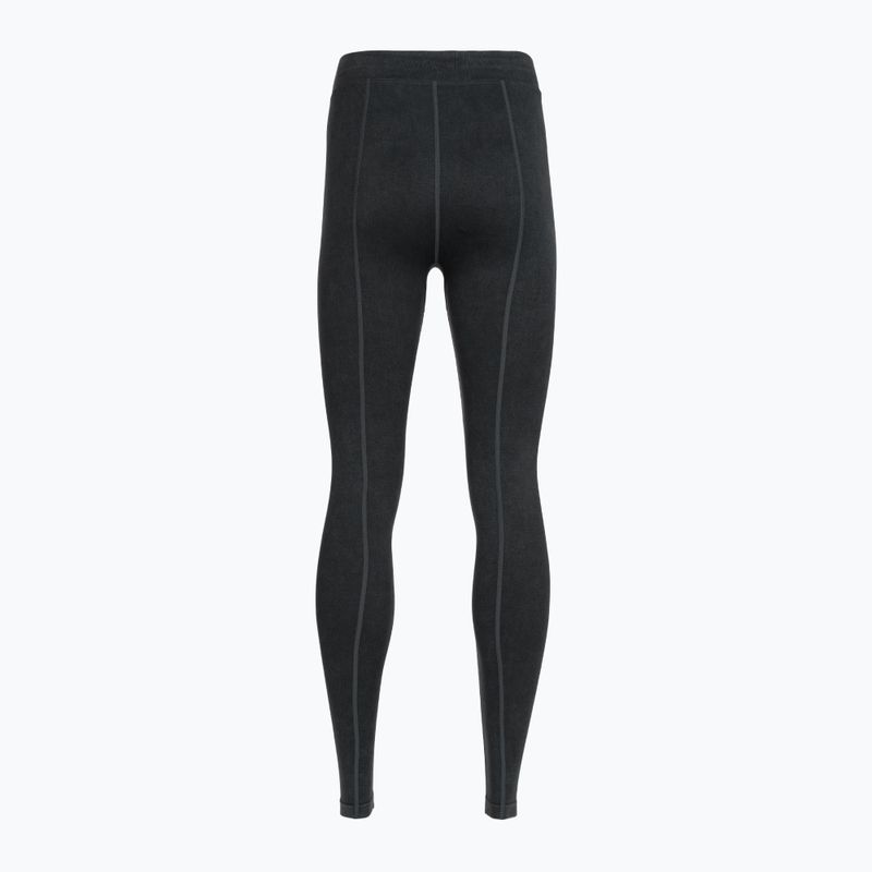 Damen Sportleggings Carpatree Marble Story Seamless midnight mist black 2