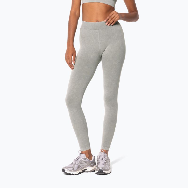 Damen Trainingsleggings Carpatree Marble Story Seamless dune sage/green