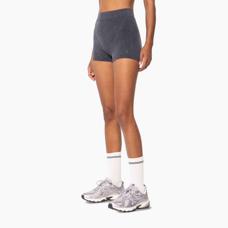 Damen-Trainingsshorts Carpatree Marble Story Seamless midnight mist black 5