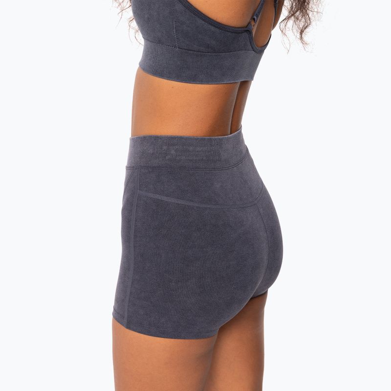 Damen-Trainingsshorts Carpatree Marble Story Seamless midnight mist black 9
