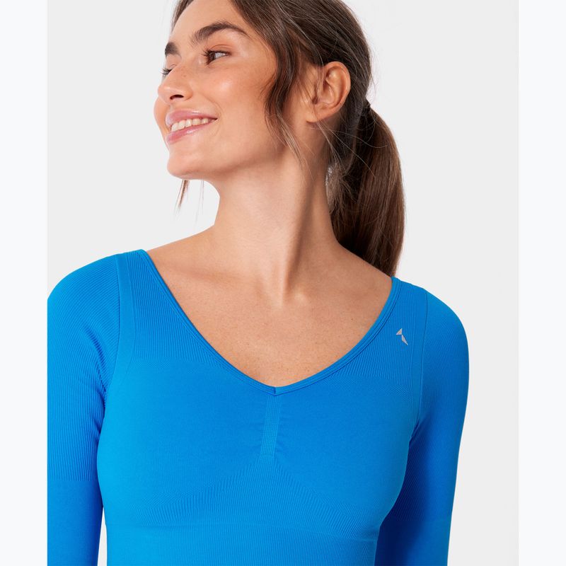 Damen-Trainingslangarmshirt Carpatree Eris Seamless electric blue 5