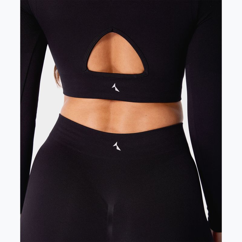 Damen-Trainingslangarmshirt Carpatree Eris Seamless orchid black 8