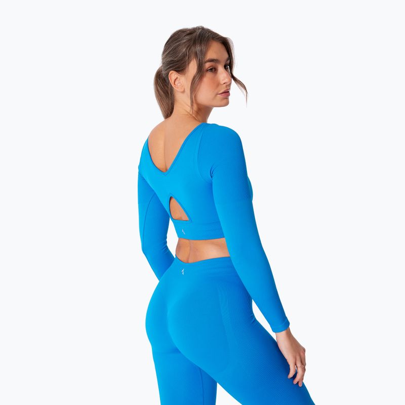 Damen-Trainingslangarmshirt Carpatree Eris Seamless orchid black 5