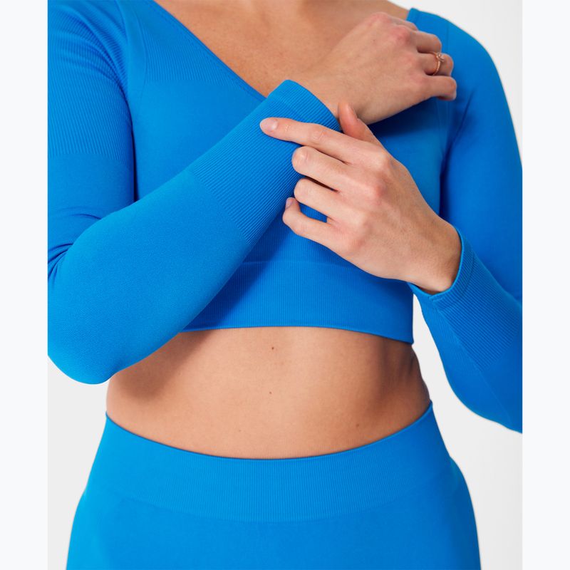 Damen-Trainingslangarmshirt Carpatree Eris Seamless orchid black 9