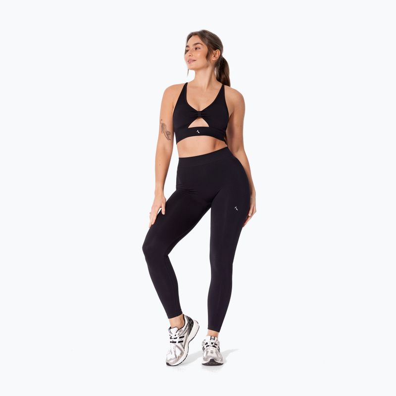 Damen-Trainingsleggings Carpatree Eris Seamless black/orchid 2