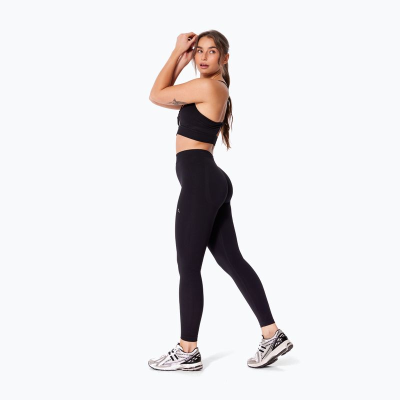 Damen-Trainingsleggings Carpatree Eris Seamless black/orchid 5