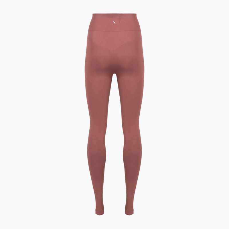 Damen-Trainingsleggings Carpatree Dopamine Buzz Seamless rose/brown 7
