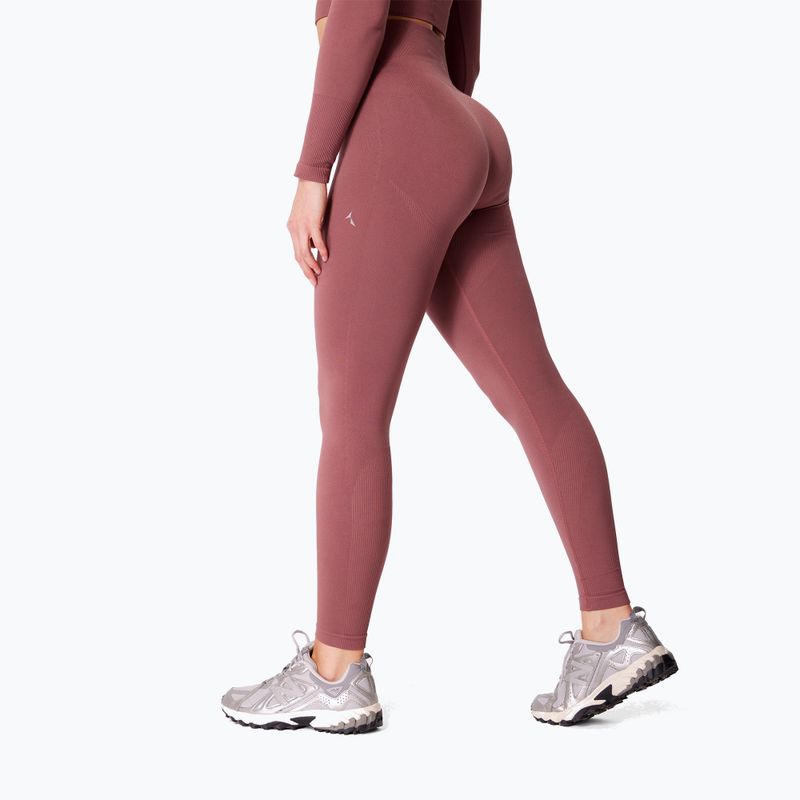 Damen-Trainingsleggings Carpatree Dopamine Buzz Seamless rose/brown 4