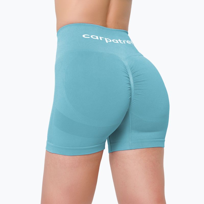 Damen Trainingsshorts Carpatree Allure Seamless milky blue 3