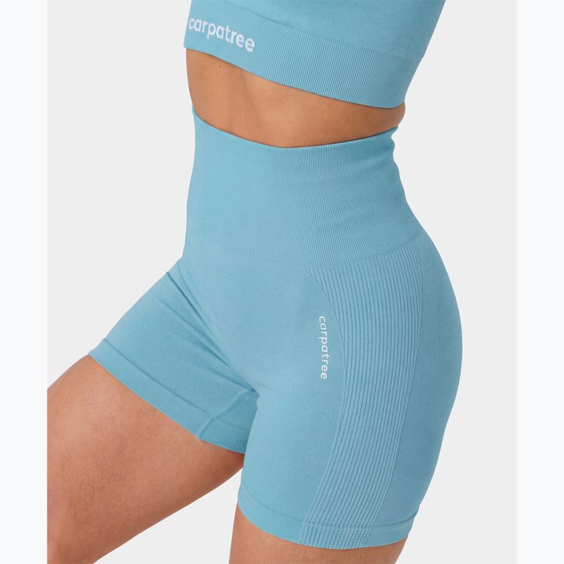 Damen Trainingsshorts Carpatree Allure Seamless milky blue 4