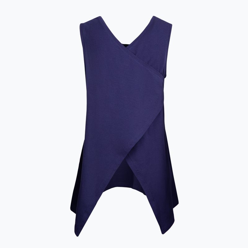 Damen Yoga Top Moonholi Galaxy Open Back Tank blau 216 2
