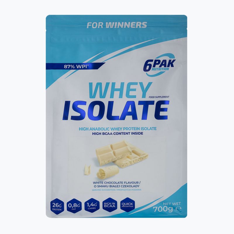 Molke 6PAK Isolat 700g weiße Schokolade PAK/049#BICZE