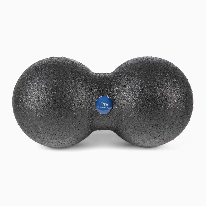 Yakimasport Duoball schwarz 100209 Massageball 2