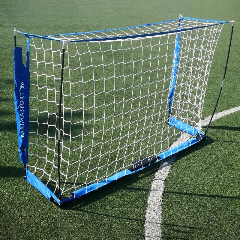 Yakimasport UNI Fußballtor 180 x 120 cm blau 100260 2