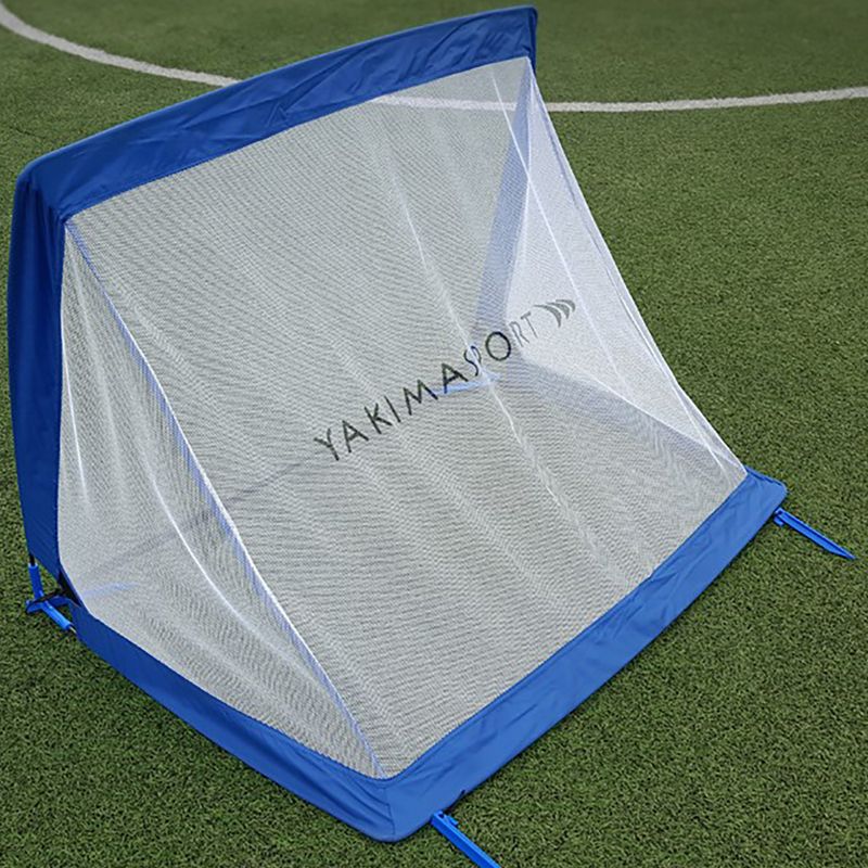 Yakimasport POP-UP Fußballtore 2 Stk. 120 x 80 cm blau 100272 4