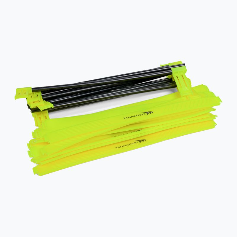 Yakimasport erhöhte Koordinationsleiter 454 cm gelb 100271 2