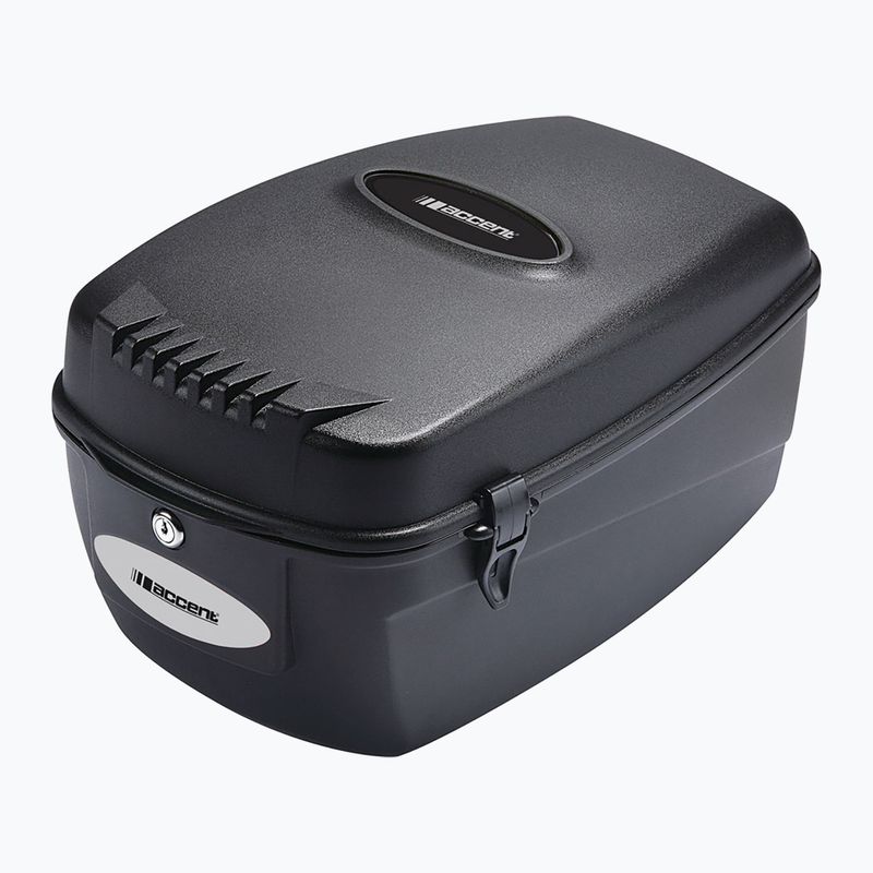 ACCENT Locker 13,5 Liter schwarzer Fahrradträgerkoffer