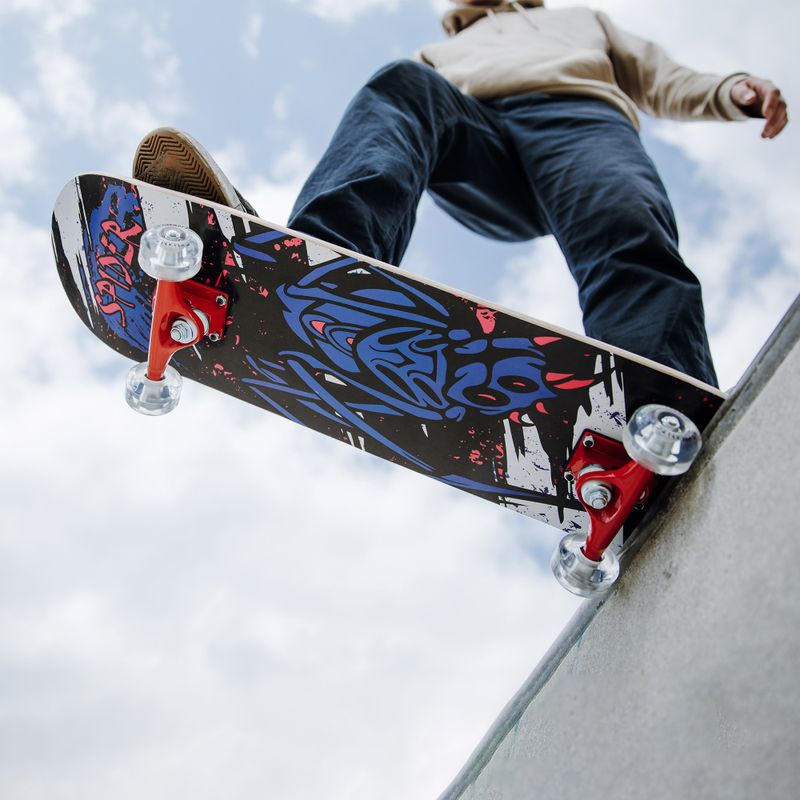 Mechanik professionelle klassische Skateboard SPIDER 31 blau Pro-SP31