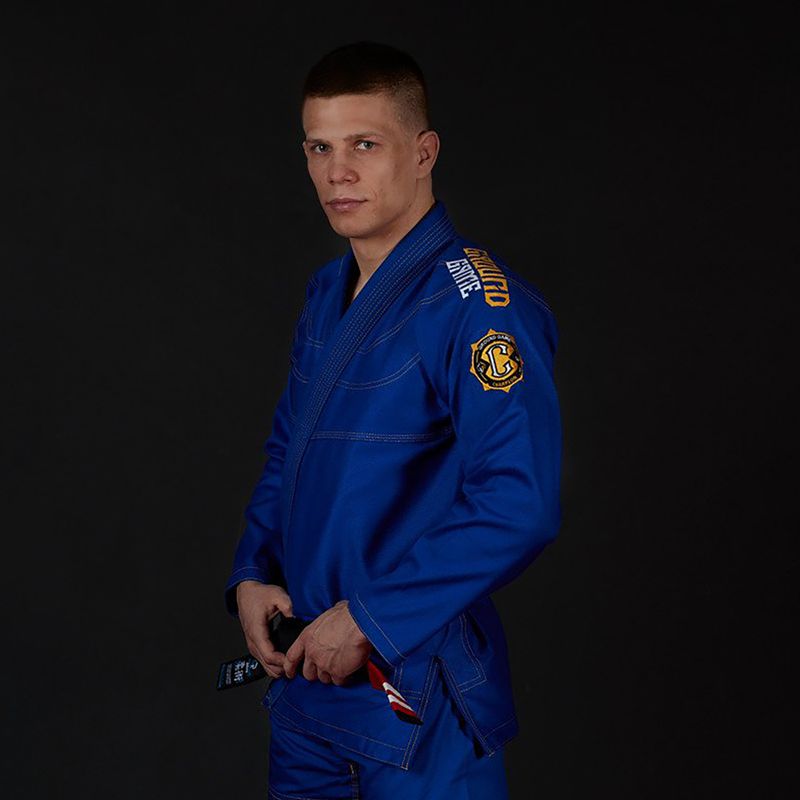 GI für Brazilian Jiu-Jitsu Herren Ground Game Champion 2.0 blau GICHNEWBLUA1 5