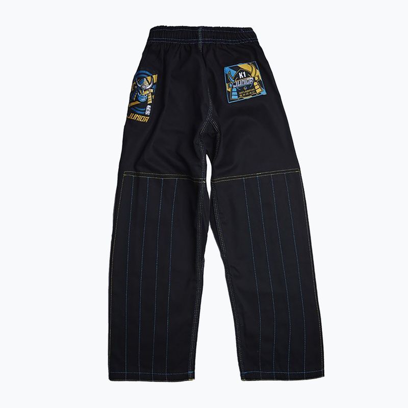 GI für Kinder Brazilian Jiu-Jitsu Ground Game Junior 3.0 schwarz 2