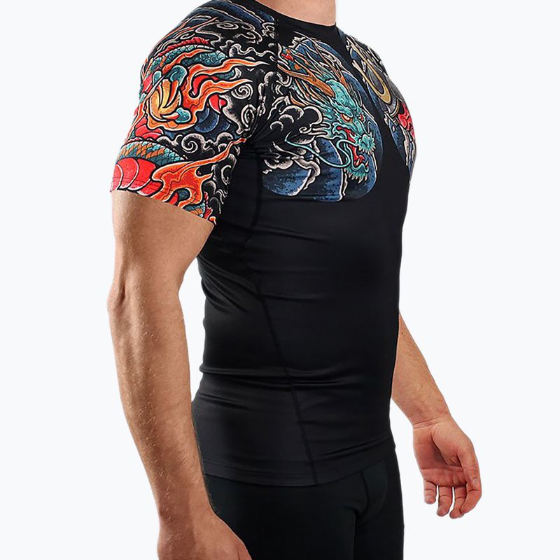 Ground Game Bushido 3.0 Herren Rashguard schwarz RASHBUSH3SSBLA 2