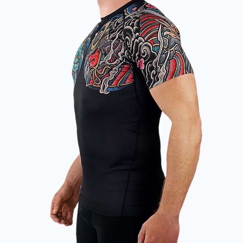 Ground Game Bushido 3.0 Herren Rashguard schwarz RASHBUSH3SSBLA 4