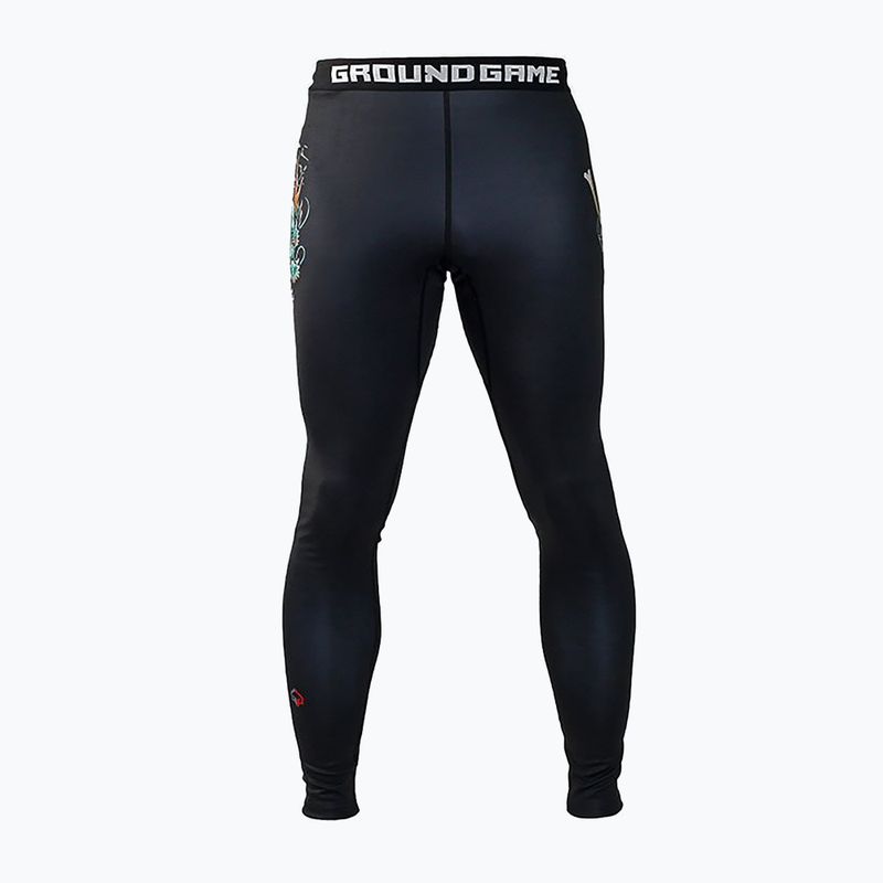 Ground Game Bushido 3.0 Herren Leggings schwarz