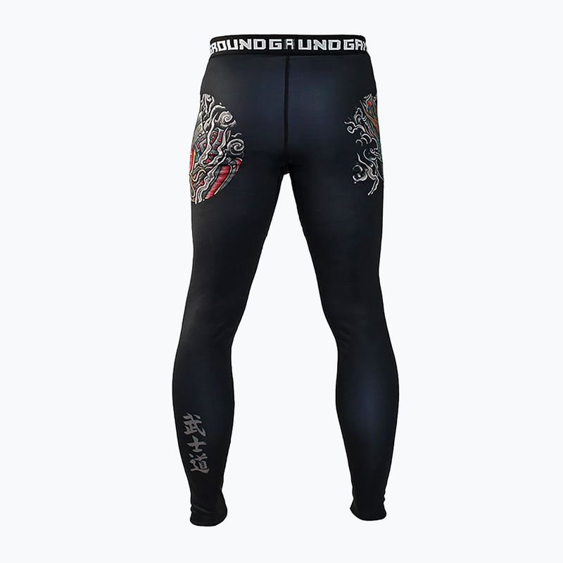 Ground Game Bushido 3.0 Herren Leggings schwarz 4