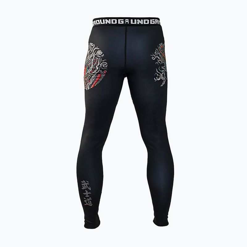 Ground Game Bushido 3.0 Herren Leggings schwarz 5