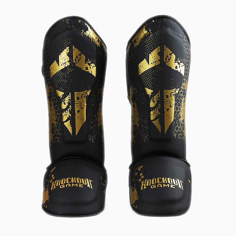 Ground Game Cage Gold Schienbeinschoner schwarz SHINGUCGOLDS 2