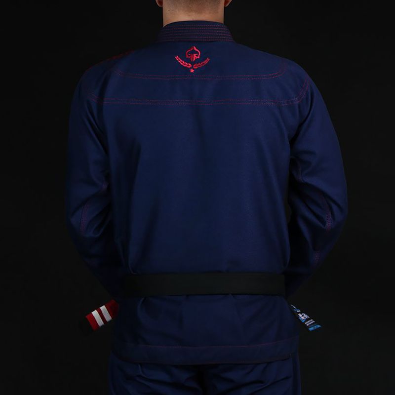 GI für Brazilian Jiu-Jitsu Herren GroundGame Champion 2.0 navy blau GICHNEWNAVA1 4