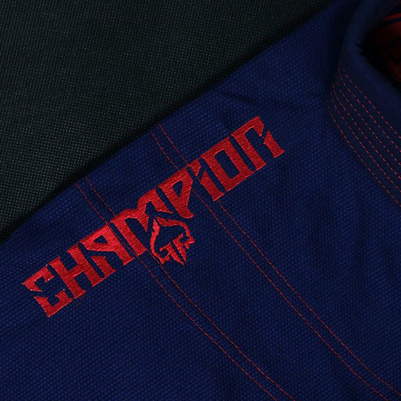 GI für Brazilian Jiu-Jitsu Herren GroundGame Champion 2.0 navy blau GICHNEWNAVA1 12