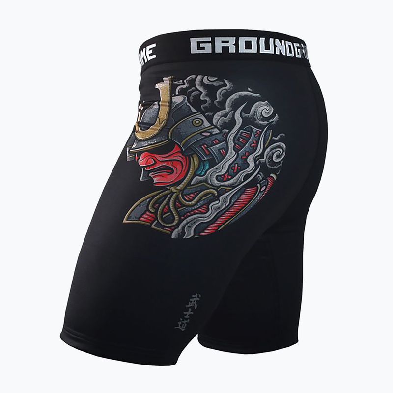Ground Game Vale Tudo Bushido 3.0 Herren-Trainingsshorts schwarz/multicolour 4